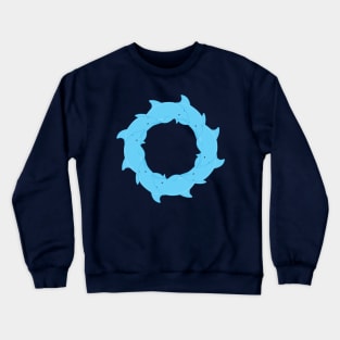 Dolphin Ring Crewneck Sweatshirt